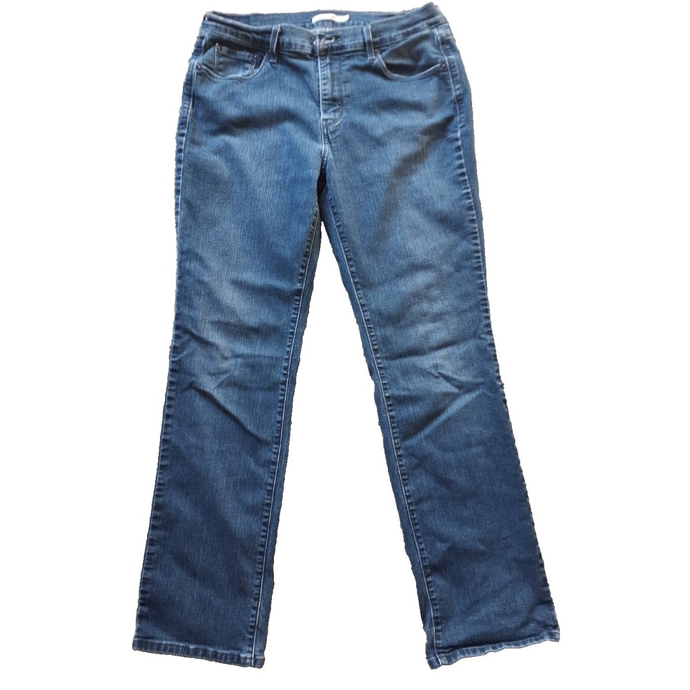 Levi's 505 Straight‎ Leg Jeans Women's Size 12 Medium Wash Classic Denim Jeans